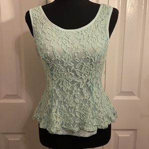 Cute Lace blouse with bow on the back